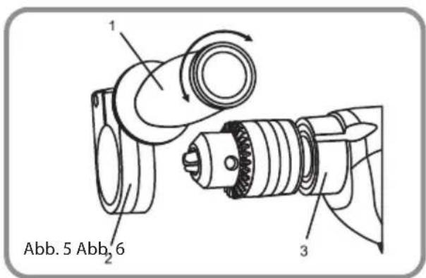 BLAUPUNKT BP2203 - Hilfsgriff installieren (Abb. 5) - 1