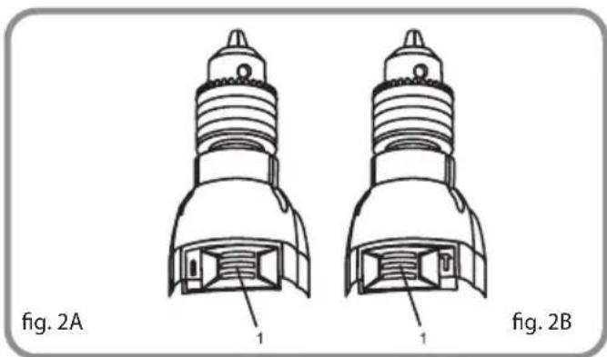 BLAUPUNKT BP2203 - Taladro impacto interruptor (fig. 2) - 1