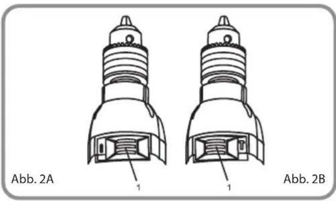 BLAUPUNKT BP2203 - Wählschalter Bohren / Schlagbohren (Abb. 2) - 1