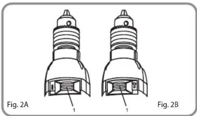BLAUPUNKT BP2203 - Furadeira / impacto interruptor (Fig. 2) - 1