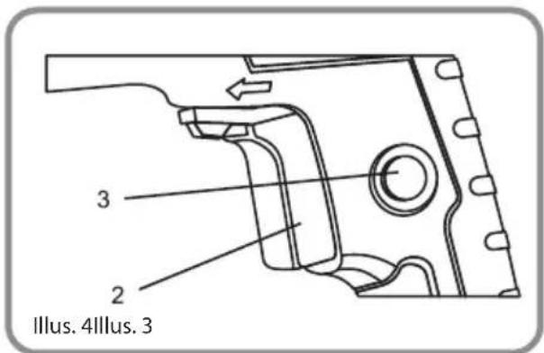 BLAUPUNKT BP2203 - Instalar o limitador de profundidade (Fig. 6) - 2