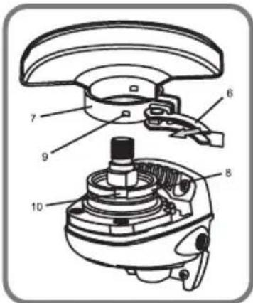 BLAUPUNKT BP3033 - Instalando a alca auxiliar (Fig. 1) - 3