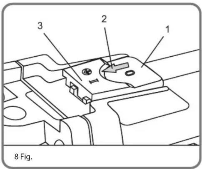 BLAUPUNKT BP3033 - Interruttore On/Off (Fig.8) - 1