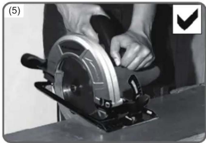 BLAUPUNKT BP3590 - Conoscere la propriaSega Circolare - 5