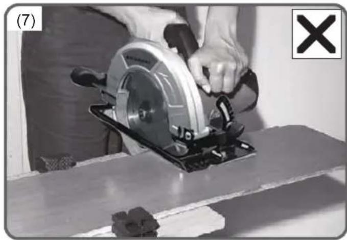 BLAUPUNKT BP3590 - Conoscere la propriaSega Circolare - 7