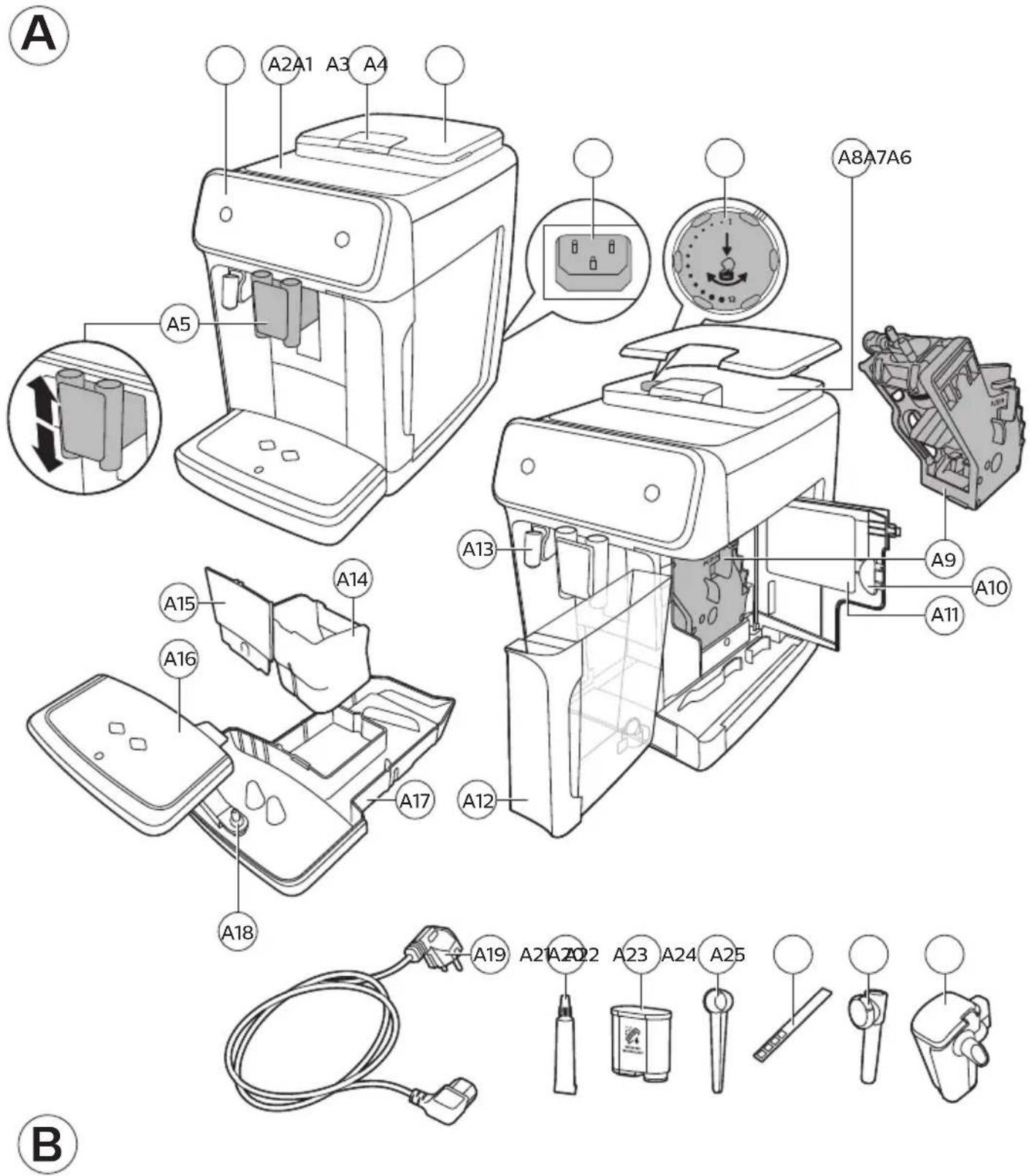 PHILIPS 5400 Series EP5446 - 1