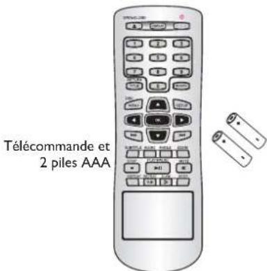PHILIPS Magnavox MDV439 - Accessoires fournis - 1