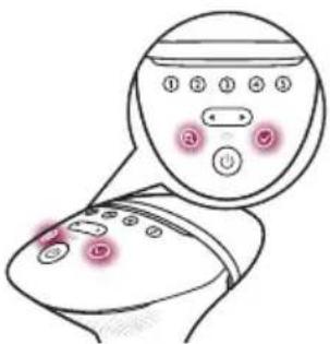 PHILIPS Lumea 9000 Series BRI957 - Valg av lysintensitet - 1