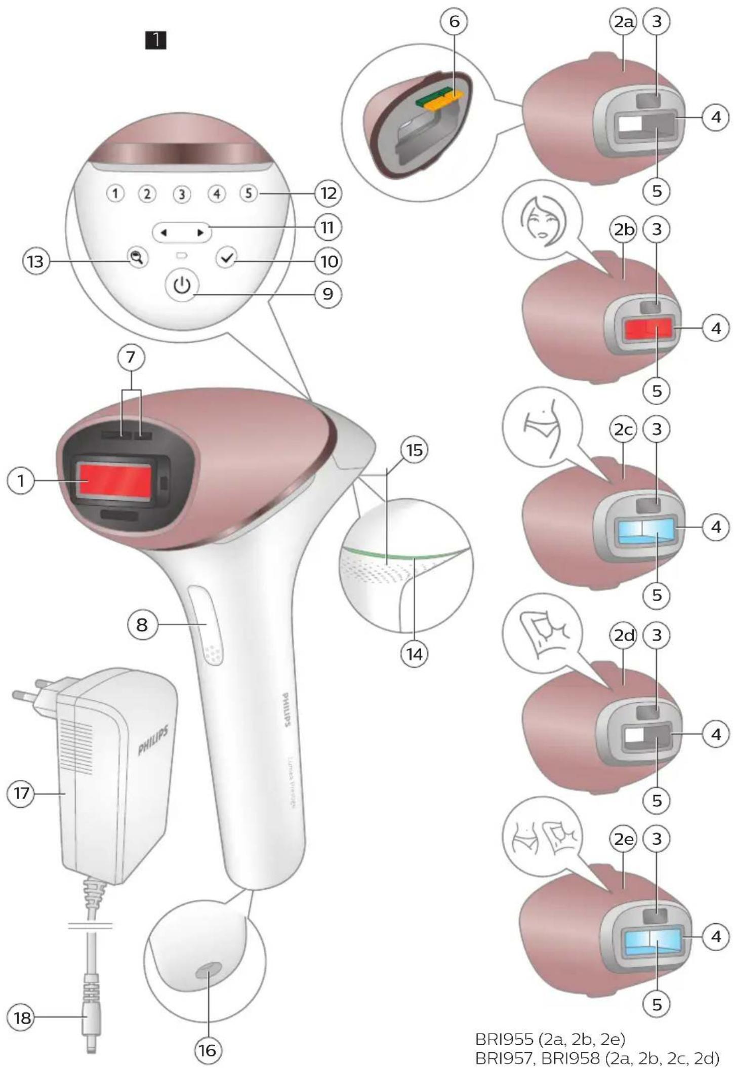 PHILIPS Lumea 9000 Series BRI957 - 1