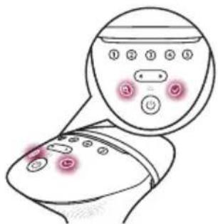 PHILIPS Lumea 9000 Series BRI957 - De lichtintensiteit selecteren - 1