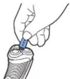 PHILIPS Shaver 1000 S1110 - Ajopään puhdistaminen harjalla - 1