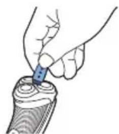 PHILIPS Shaver 1000 S1110 - Rengjore skjæreenheten med rengjøringsbørsten - 1