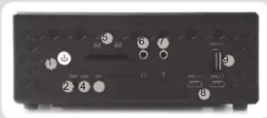 Zotac ZBOX CI549 Nano - 正面 - 7