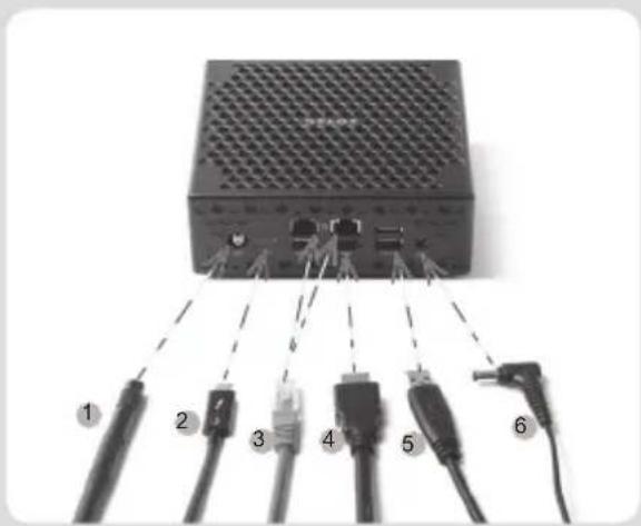 Zotac ZBOX CI549 Nano - 正面 - 6