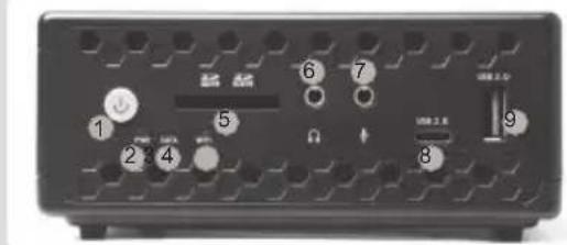 Zotac ZBOX CI329 Nano - PREDNJI PANEL - 1