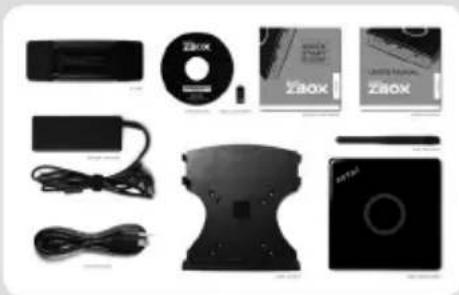 Zotac ZBOX MI551 - 包装内含以下内容 - 1