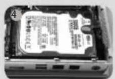 Zotac ZBOX MI551 - INSTALLER UN DISQUE DUR - 4