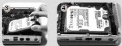 Zotac ZBOX MI551 - 安装硬盘 - 2