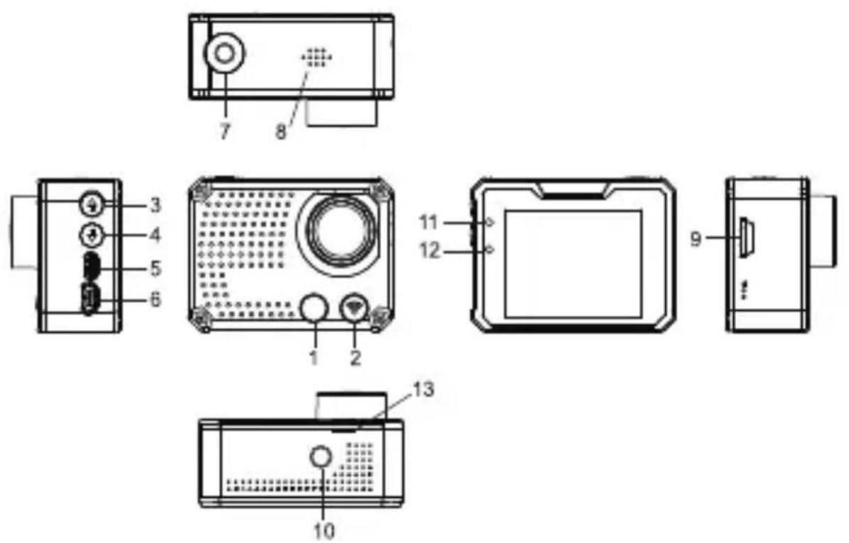 ROLLEI Actioncam 420 - Interfaccia Rollei AC 420 - 1