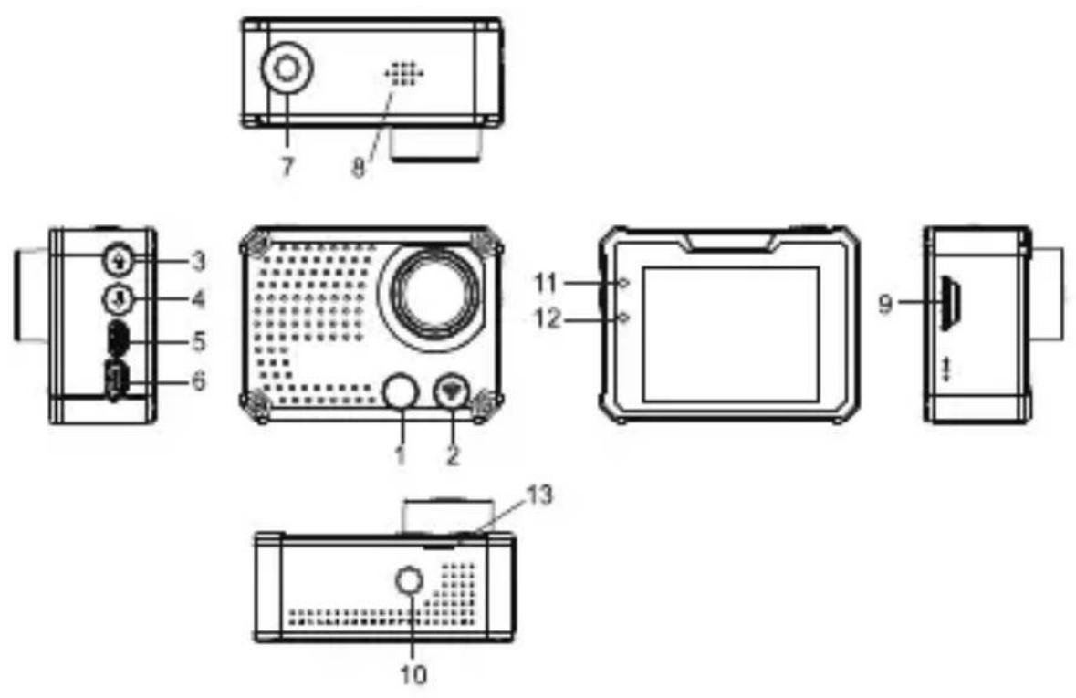 ROLLEI Actioncam 420 - Uživatelské rozhraní Rollei AC 420 - 1