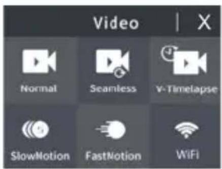 ROLLEI Actioncam 9s Plus - Översiktsmeny - 2