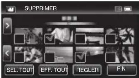 JVC Everio R GZR415BE - Lecture/suppression de fichiers sur cet apparéil - 3