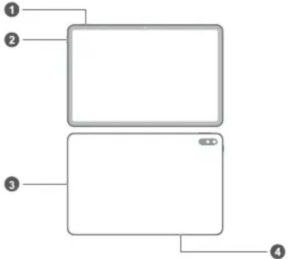 HUAWEI MatePad 11 - Conozca el dispositivo - 1