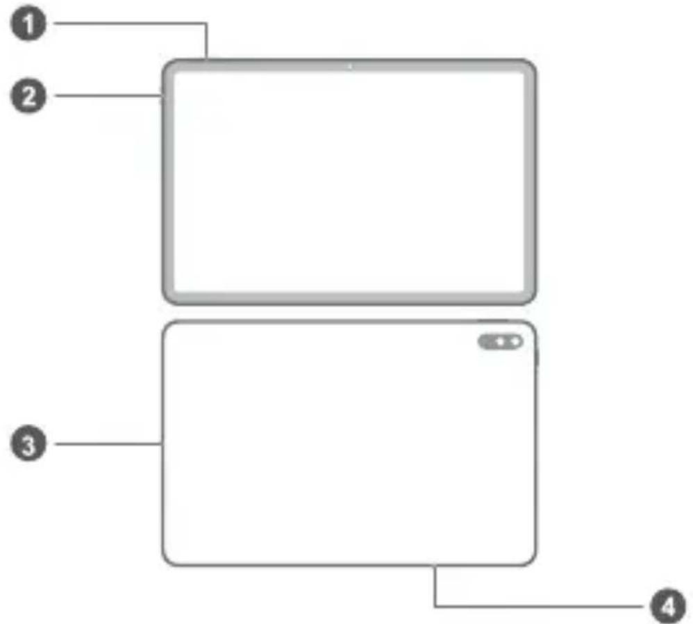 HUAWEI MatePad 11 - Familiarisation avec l'appareil - 1