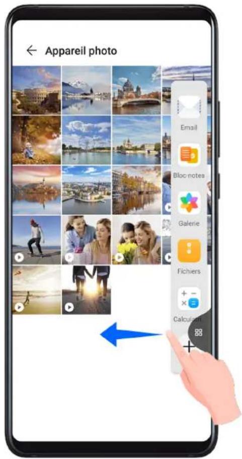 HUAWEI Nova 8i - Activer le mode Partition d'écran : - 1