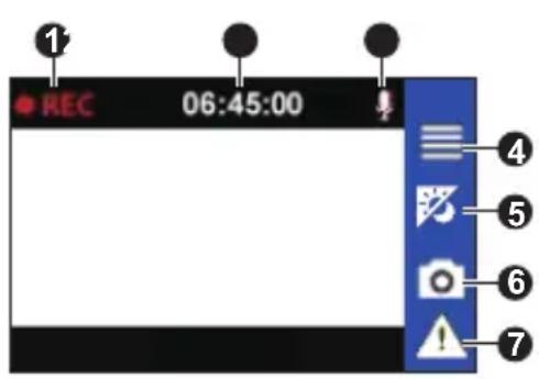 MIO MiVue C31x - Enregistrement continu - 1