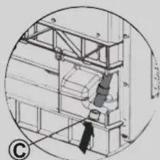 CANDY ROE H8A3TES - Fitting the drain hose - 4