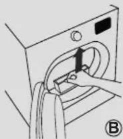 CANDY ROE H8A3TES - To clean the lint filters - 2
