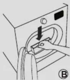 CANDY ROE H8A3TES - To clean the lint filters - 5