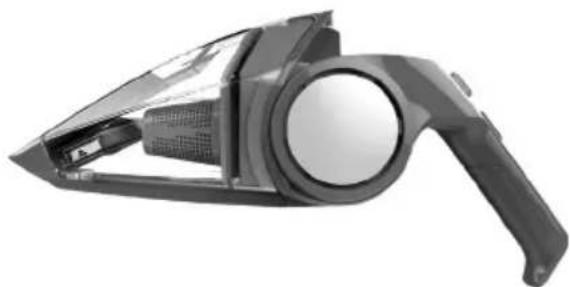 DIRT DEVIL Quick Flip - HANDLE PIVOT - 2
