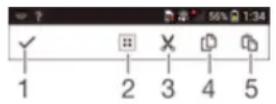 SONY ERICSSON Xperia ZR - Barredapplication - 1