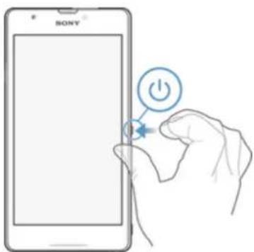 SONY ERICSSON Xperia ZR - Pour allumer l'appareil - 1