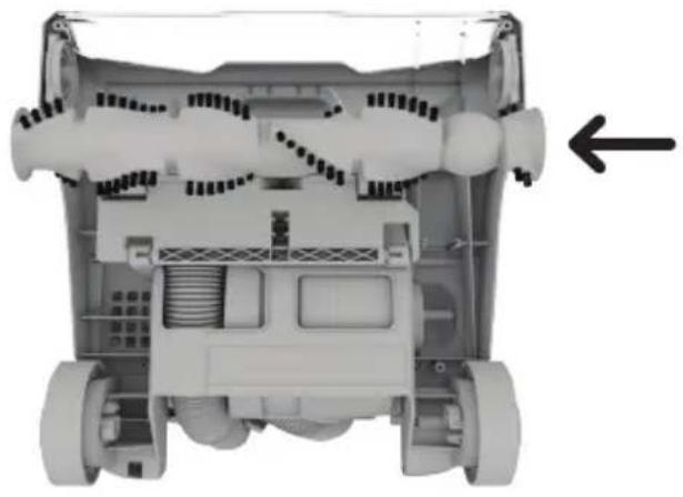 DIRT DEVIL Power MAX UD70161 - LIMPIEZA DEL CEPILLO GIRATORIO - 3