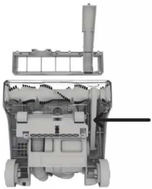 DIRT DEVIL Power MAX UD70161 - LIMPIEZA DEL CEPILLO GIRATORIO - 2
