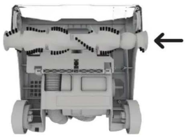 DIRT DEVIL Power MAX UD70161 - CLEAN THE BRUSHROLL - 2