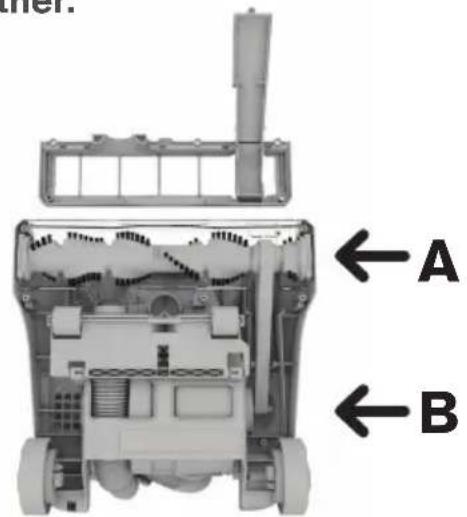 DIRT DEVIL Power MAX UD70161 - REPLACE THE BELT - 2