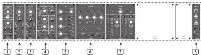 BEHRINGER System 15 - Top Row - 1