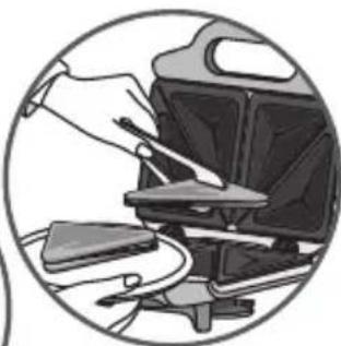 MOULINEX Ultracompact Sandwich SM1808 - KopwaFAn optaHy Kopfay 6ipiHwi opbHda! - 12