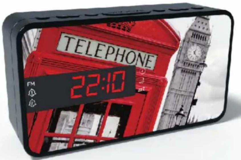 BIGBEN RR16 - RADIOWECKER MIT 2 WECKZEITEN UND PLL-TUNER - 1