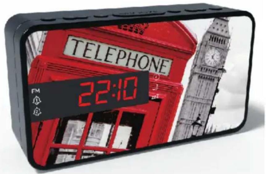 BIGBEN RR16 - RADIODESPERTADOR PLL CON DOBLE ALARMA - 1