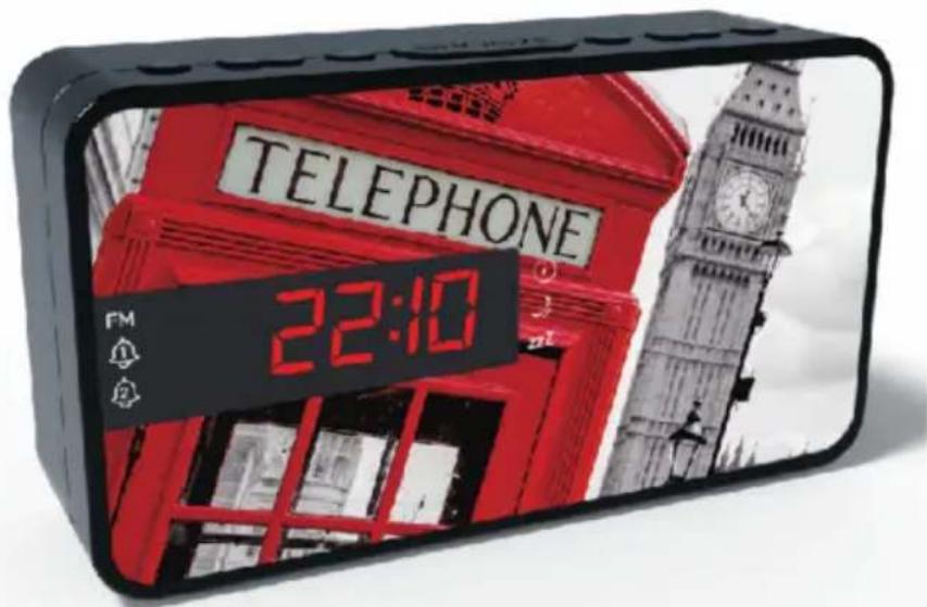 BIGBEN RR16 - PLL DUAL ALARM CLOCK RADIO - 1