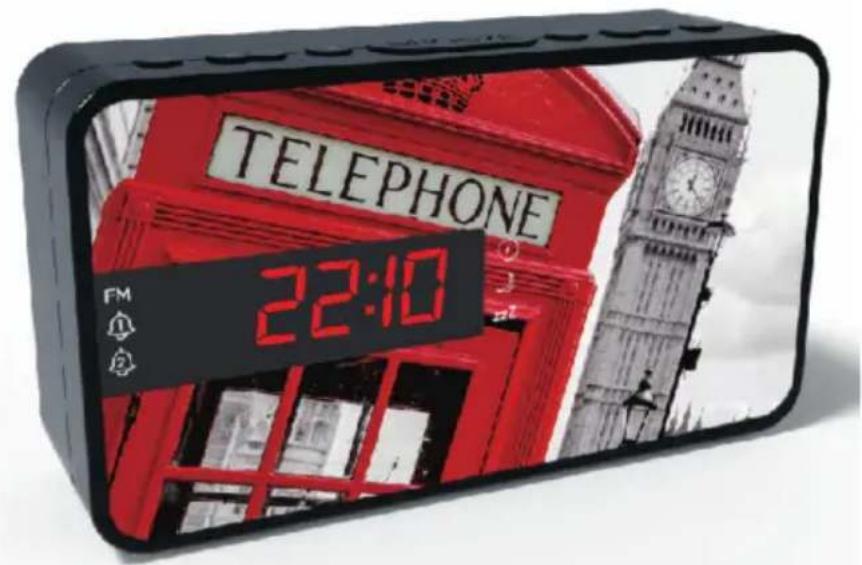 BIGBEN RR16 - RADIO-RÉVEIL PLL DOUBLE ALARME - 1