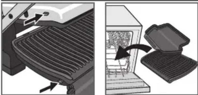 TEFAL Optigrill XL YY4398 - Nettoyage - 1