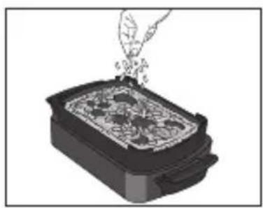 TEFAL Optigrill XL YY4398 - FR Recommendations pour l'utilisation de l'accessoire Snacking &amp; Baking: - 5