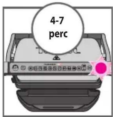 TEFAL Optigrill XL YY4398 - automatikus sütési program és kézi üzemmod 4 különboző homérsekletbeallitással - 2