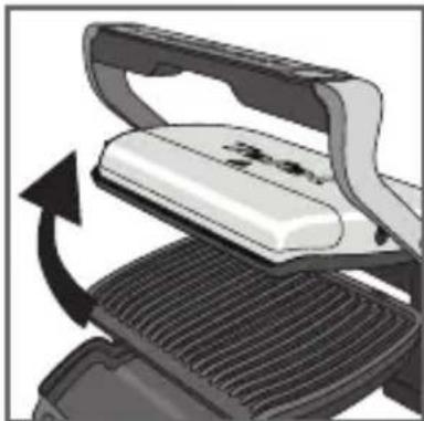 TEFAL Optigrill XL YY4398 - CBeTOBoe pyKOBoDCTBOДЯ NHdNkaTopa yPoBHa npHrOToBJIeHnA - 4